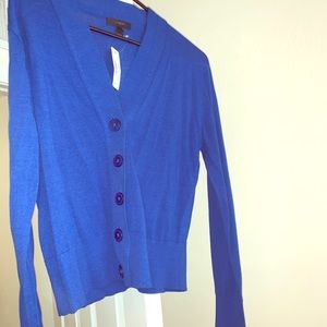 J Crew Cardigan-Royal Blue